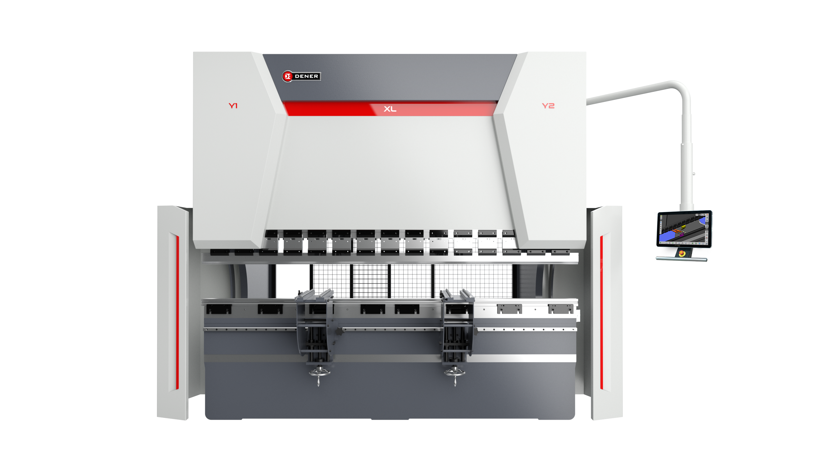 Pressa piegatrice idraulica mod. XL CNC ESA 875 fino a nr. 8 assi controllati