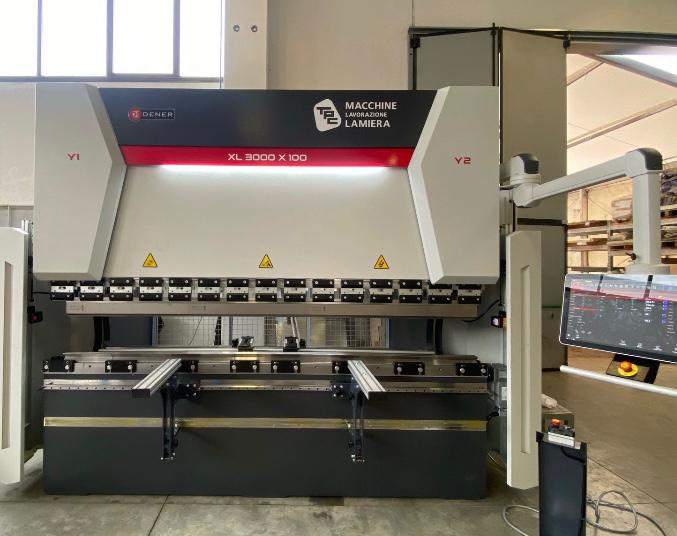 Pressa Piegetrice Nuova DENER XL 3020×100 Ton Esa 840 Nr. 4 Assi