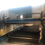 Ossitaglio 6000×2500 mm 2 cannelli spessore max 150 mm