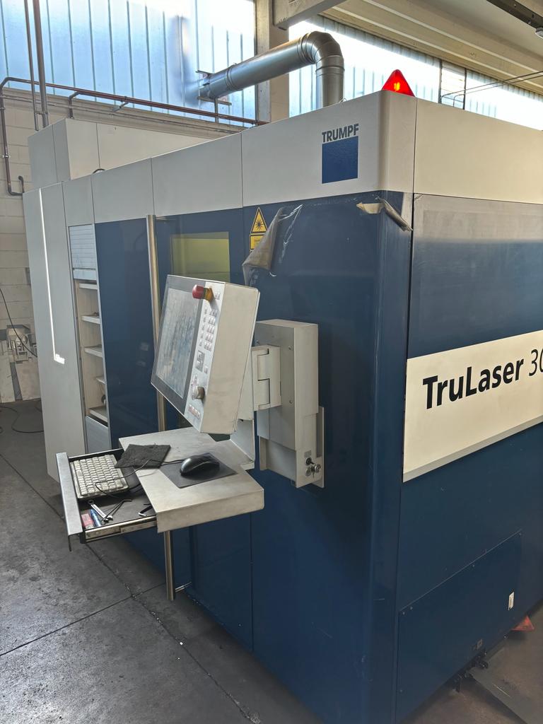 Taglio Laser Fibra Trumpf TruLaser 3030 – 1500×3000 mm Potenza 3000 watt