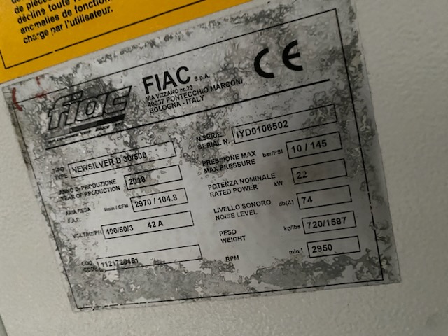 Compressore FIAC New Silver 30-10 D 500