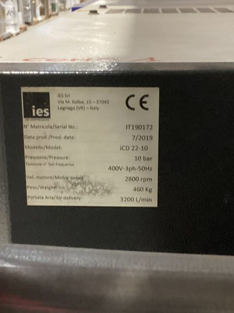 Compressore Rotativo IES iCD 22-10 (inverter Magneti Permanenti)