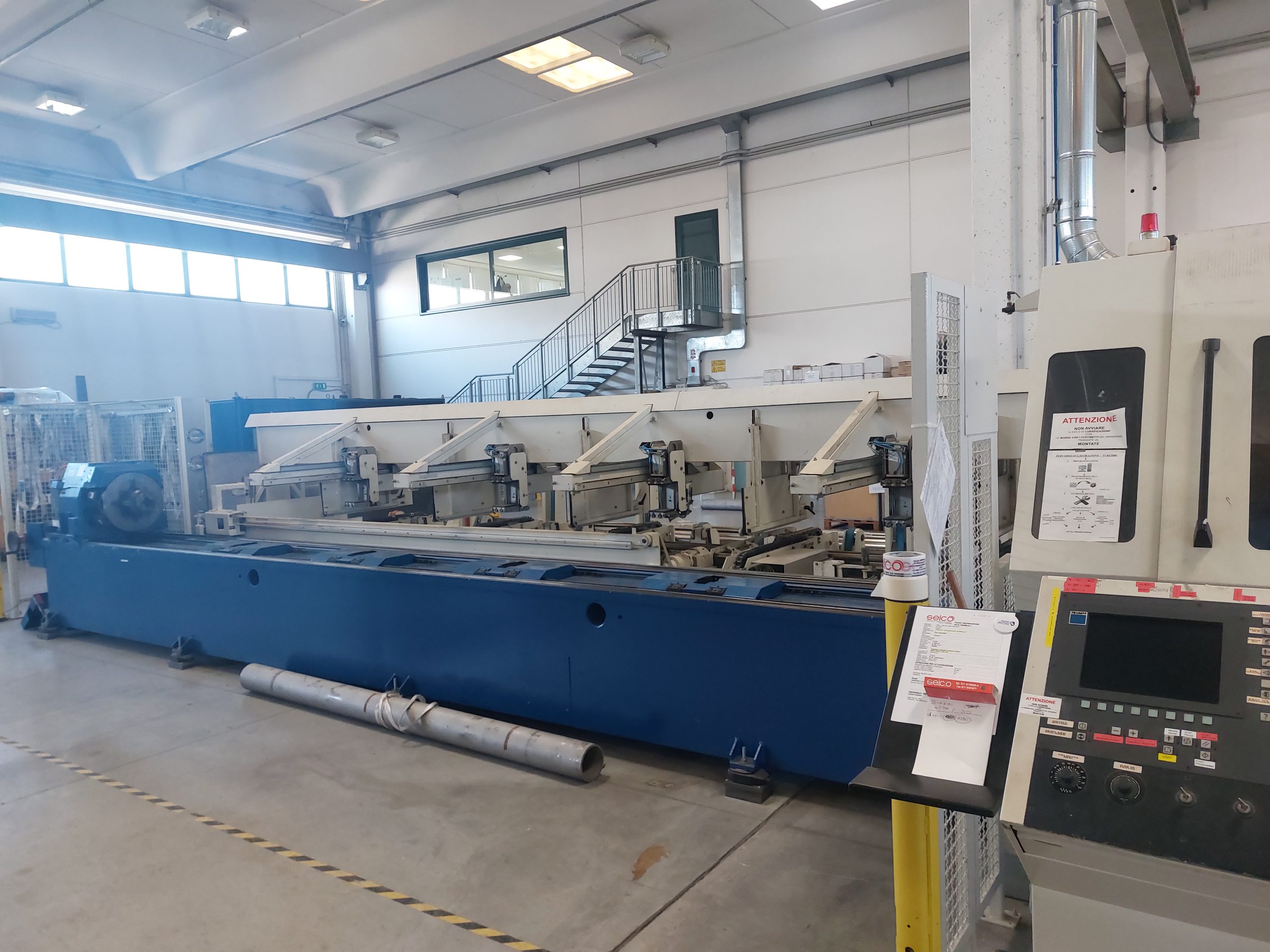 Laser Tubo Trumpf Tubematic Potenza 2700 watt