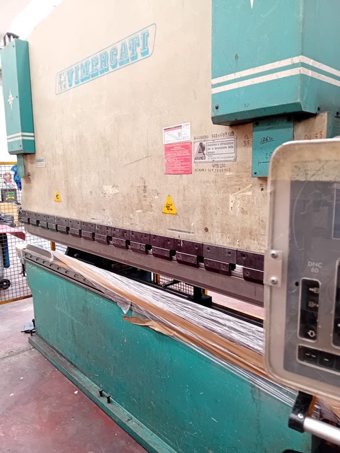 Pressa Piegatrice Idraulica Vimercati PSI 3050×100 ton