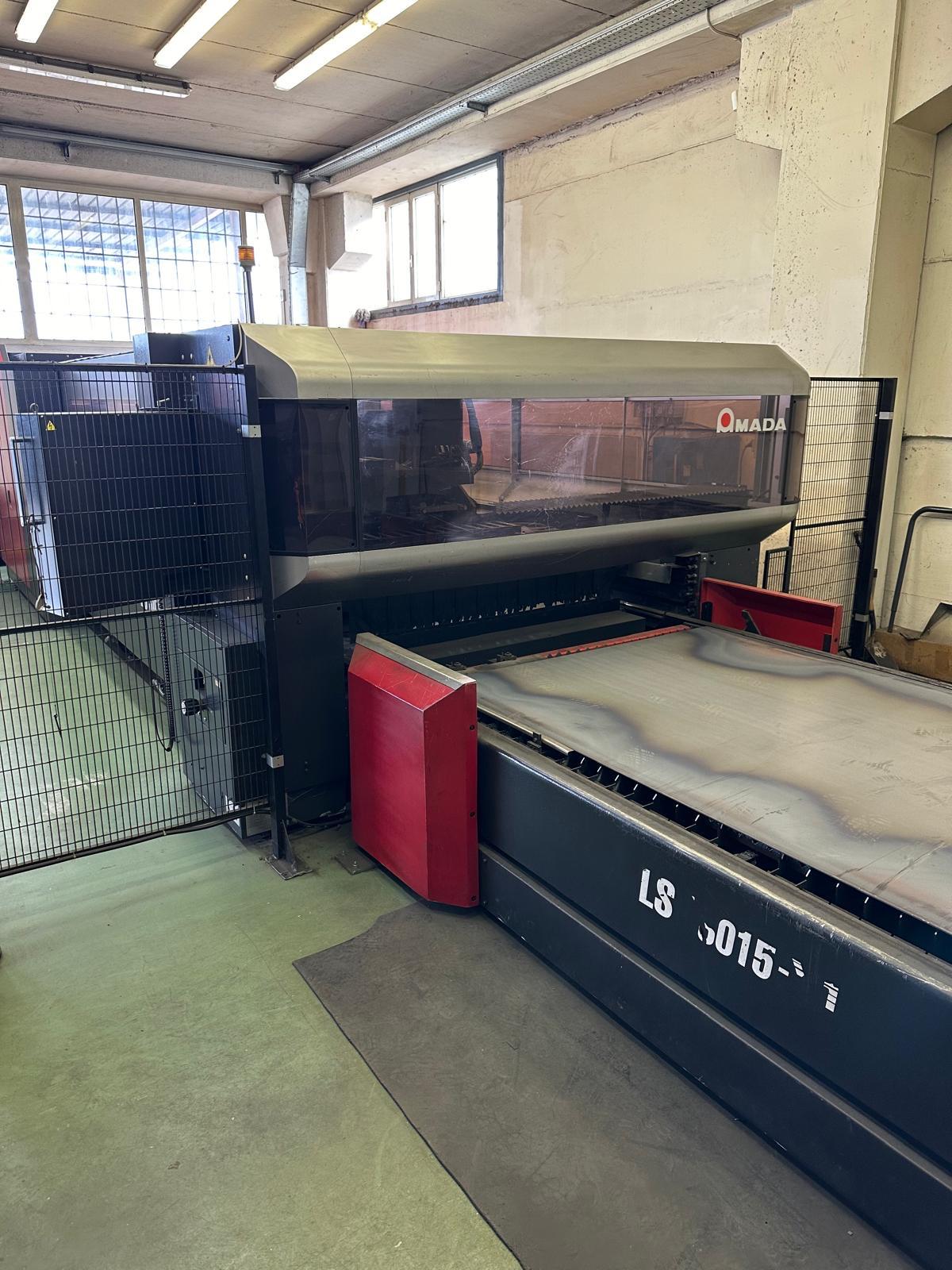 Taglio Laser a CO2 Amada mod LC 3015 XI NT – 1500×3000 mm Potenza 4000w
