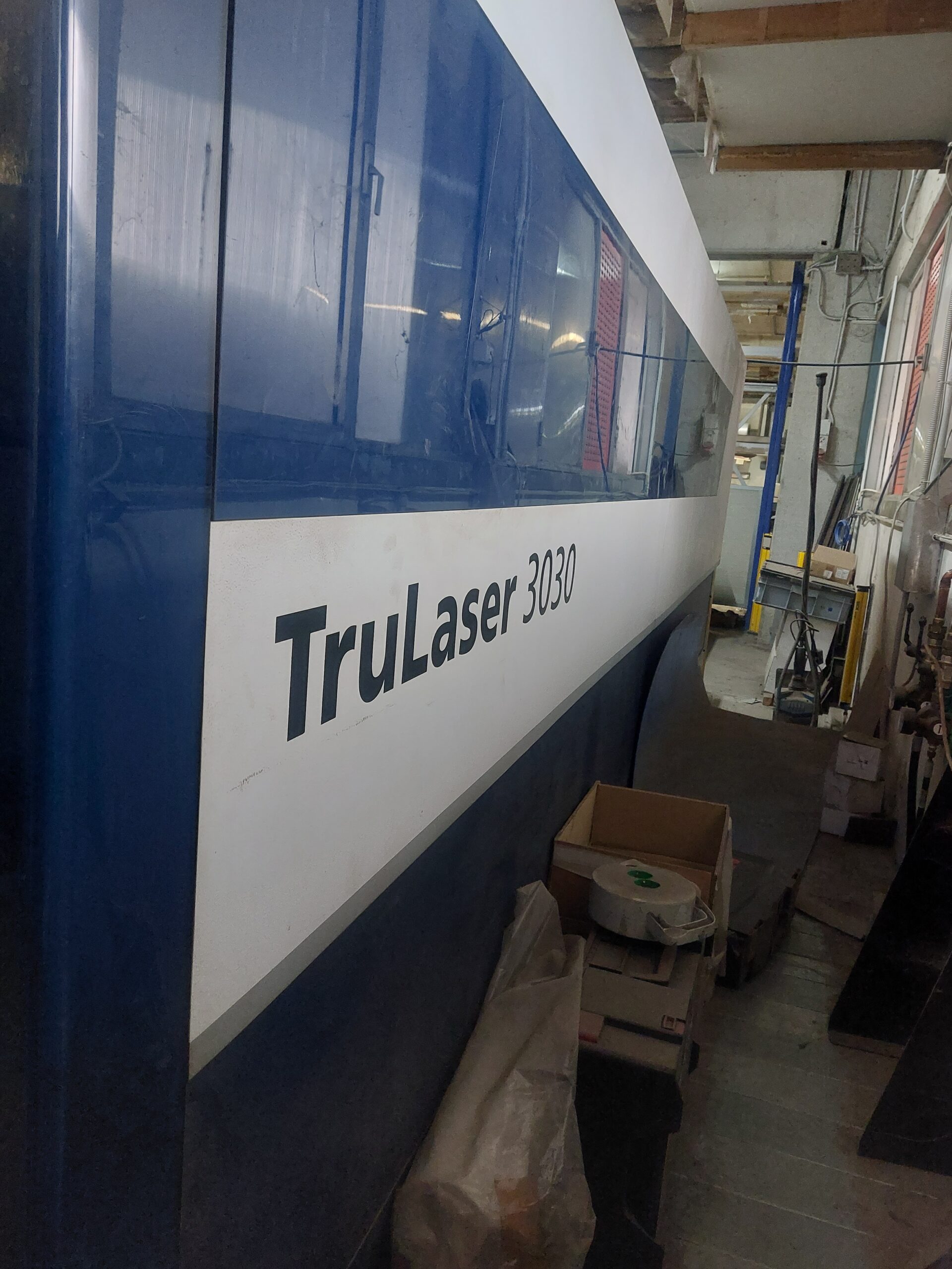 Taglio Laser Fibra Trumpf Trulaser 3030 (L49) Fiber – 1500×3000 mm Potenza 3000 W