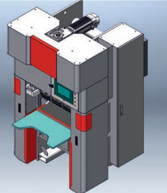 Struttura del Corpo delle Piegatrici BallScrew