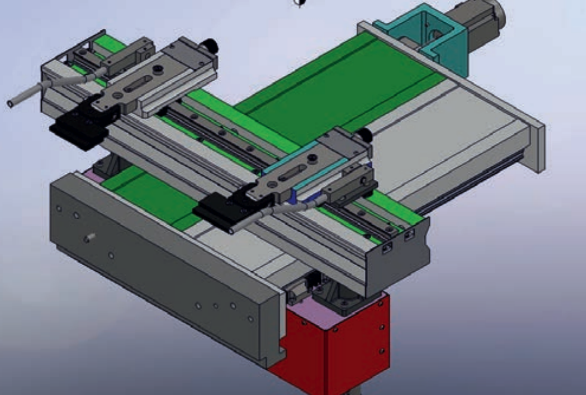 Registro posteriore delle Piegatrici BallScrew