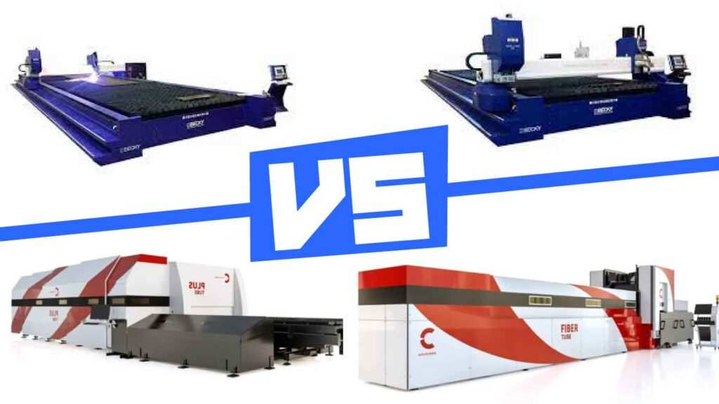 Taglio laser vs plasma