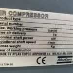 COMPRESSEUR ATLAS GA 18 P